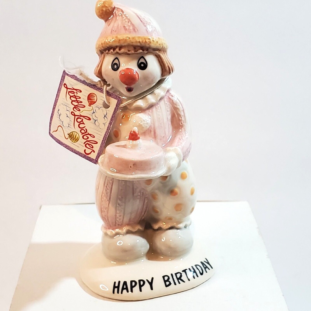 Clowns By Beswick Little Lovables Happy Birthday 4.25 inch Figurine LL1 w/ Tag